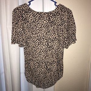 Cheetah Blouse [Worn once]